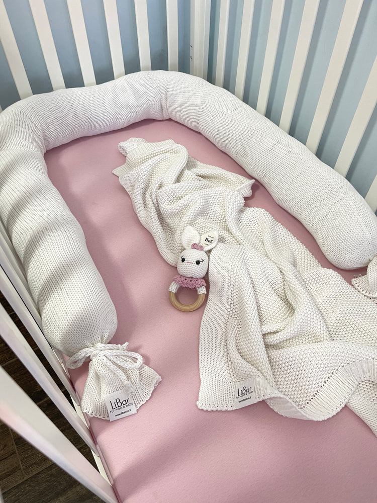סדין למיטת תינוק - 100% כותנה